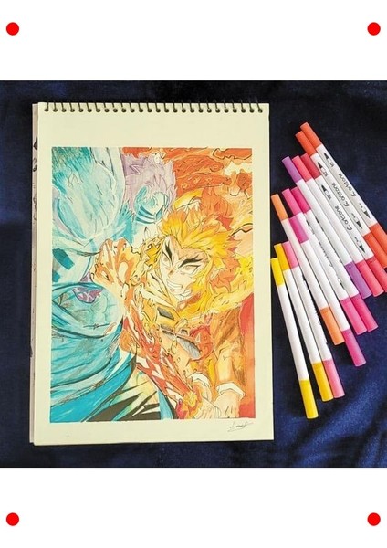 A5 Spiralli Eskiz Defteri 90 gr 100 Yaprak indirimleri