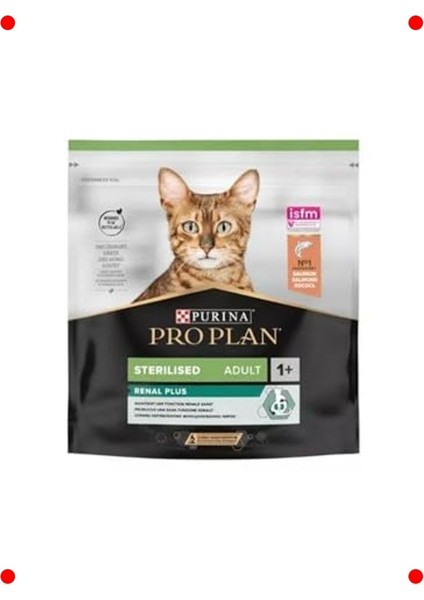 Kısır Kediler Için Somonlu Kuru Mama 400 gr