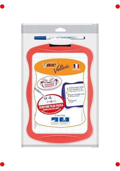 Mini Beyaz Tahta Seti (20X30 Cm) - Kalem ve Silgiyle fiyatları