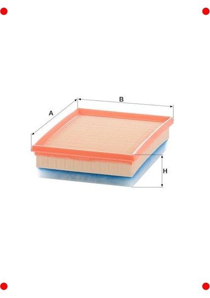 Yüksek Performanslı Hava Filtresi (Peugeot-Citroen) modelleri