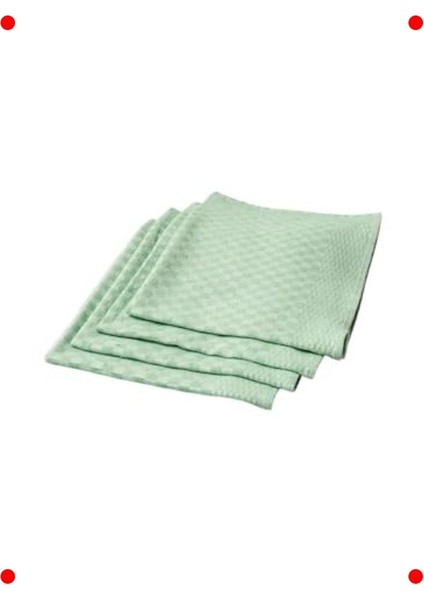 4'lü Yeşil Dama Desenli Mutfak Havlusu 40X60 cm indirimleri