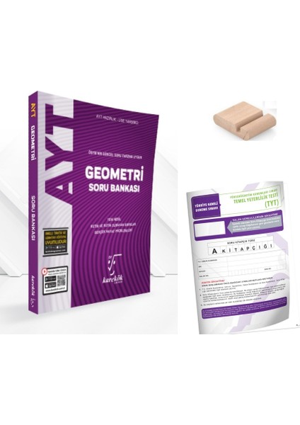 Ayt Geometri Soru Bankası Ayt 2026+TELEFON Tutucu +Deneme