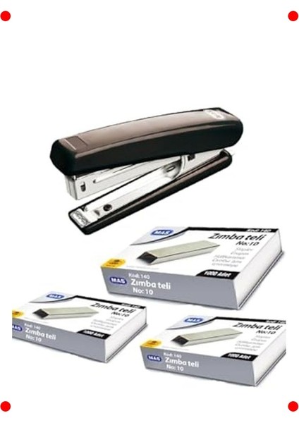 Ofis Zımba Seti + 3000 Zımba Teli (Tel Bükmez)