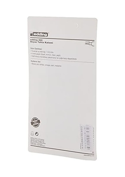 Turkey ED260B403 Beyaz Yazı Tahtası fiyatları