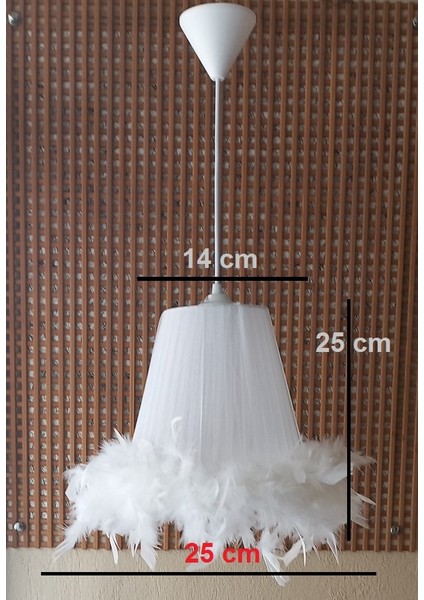 Beyaz Organze Sarma M-318 Yatak Odası Çocuk Odası Genç ve Bebek Odası Avize Aydınlatma Sarkıt. fiyatları