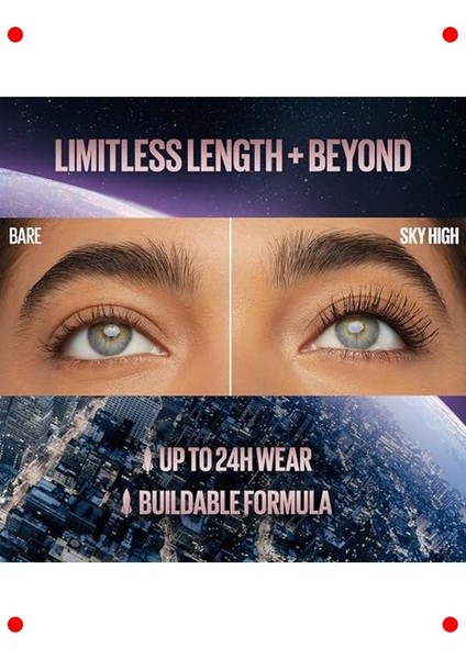 Elmas Işıltılı Kirpik Maskarası indirimleri