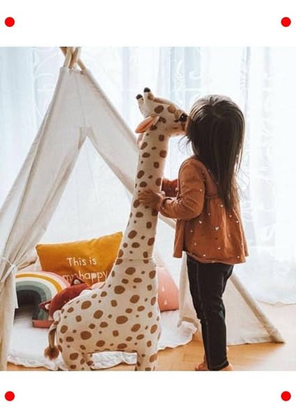 100 cm Peluş Zürafa: Uyku ve Oyun Arkadaşı fiyatları