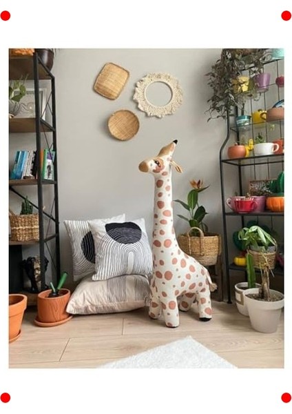 100 cm Peluş Zürafa: Uyku ve Oyun Arkadaşı fırsatları