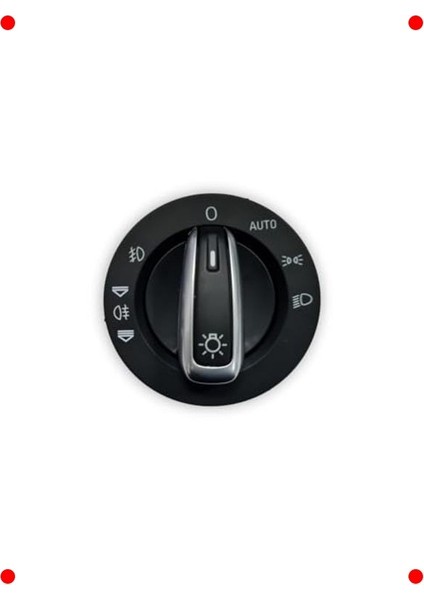 Otomatik Kromlu Far Anahtarı 4F1941531E Suv