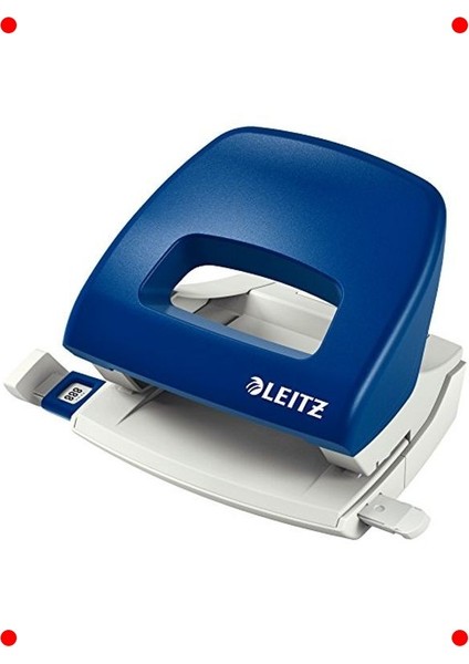 Mavi Renk 16 Sayfa Kapasiteli Ofis Delgeci