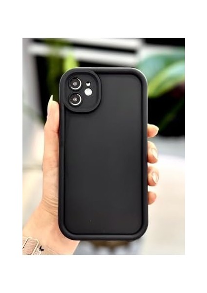 Go Aksesuar 11 ile Uyumlu (12 Görünümlü Köşeli) Darbe Önleyici Mat Lansman Silikon Kılıf fiyatları