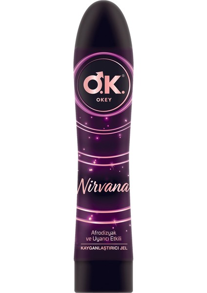 2 Adet Okey Kayganlaştırıcı Jel Nirvana 100 ml fiyatları
