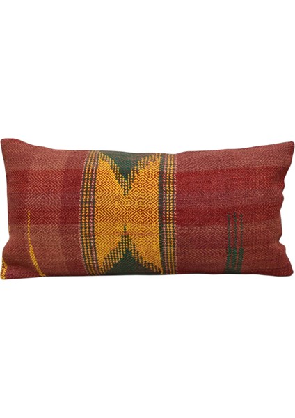 El Dokuma Lumbar Kilim Kırlent Yastık Kılıfı 0295 - Yeni - Çok Renkli fiyatları