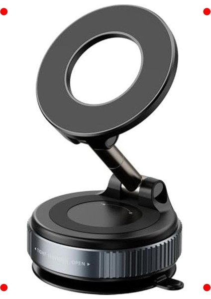 Kablosuz Vakumlu Manyetik Telefon Tutucu