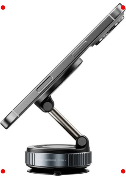 Kablosuz Vakumlu Manyetik Telefon Tutucu indirimleri