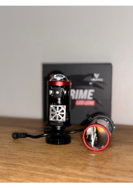 H4 Mercekli LED Zenon Prime 60W Güç 23.000 Lümen LED Zenon Şimşek Etkili 12-24V Uzun Ömürlü Güçlü Çizgisel Odak indirimleri