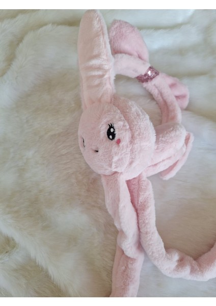 Peluş Tavşan Kulaklı Hareketli Yumuşak Sıcak Tutan Kulaklık fiyatları