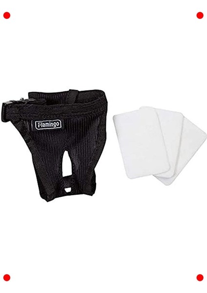 Köpek Külodu, M Beden, Siyah, 32-39 cm