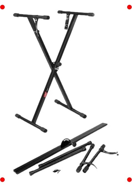 Portatif Org Standı: Kademeli, Sabitleme Kayışlı fiyatları