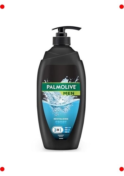 Canlandırıcı Spor Duş Jeli 3'ü 1 Arada 750 ml