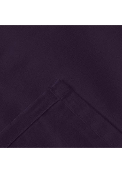 Soft Çift Kişilik Düz Kenar Çarşaf - Mor - 260X270 cm modelleri