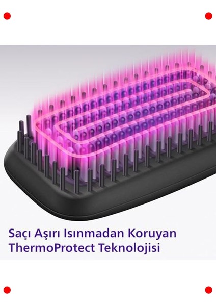 Turmalin Seramik Düzleştirici Tarak fırsatları