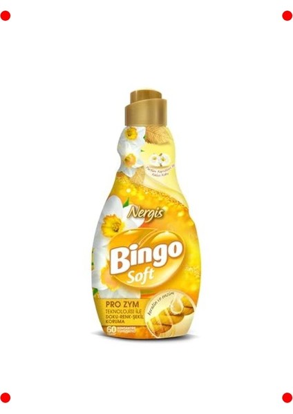 Nergis Kokulu Çamaşır Yumuşatıcısı 1440 ml