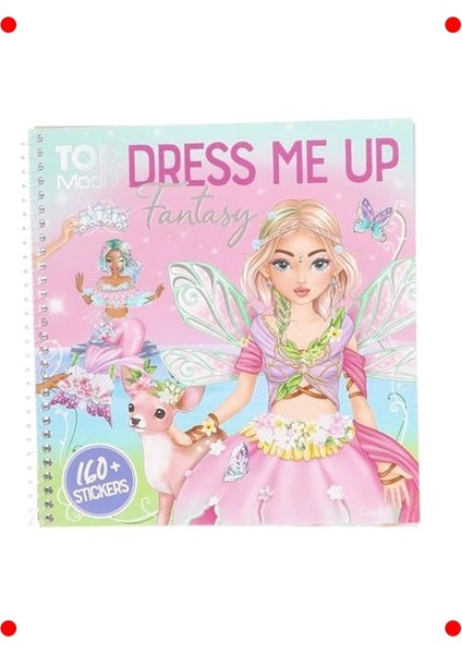 Kendin Tasarla Giysi Kitabı - Çıkartmalı ve Renkli