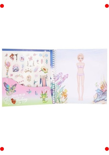 Kendin Tasarla Giysi Kitabı - Çıkartmalı ve Renkli fiyatları