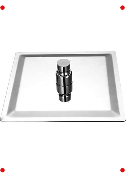 Kare Slim Tepe Duş Başlığı - Paslanmaz Metal (20X20 Cm) modelleri