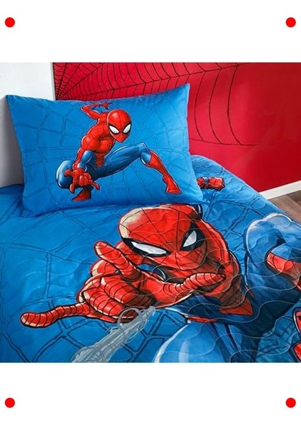 Tek Kişilik Örümcek Adam Yatak Örtüsü Seti fiyatları