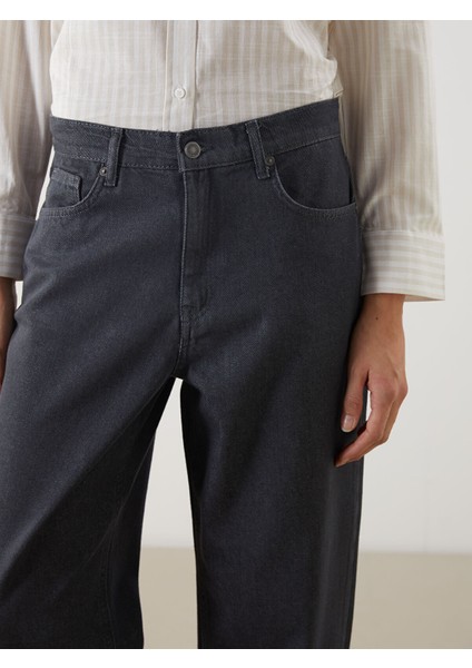 Yeni Sezon Balloon Fit Kadın Jean Pantolon modelleri