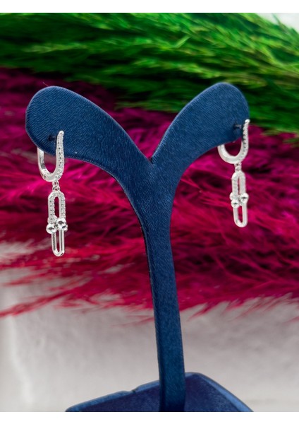 925 Ayar Gümüş Özel Tasarım Ataç Modeli Popüler Kadın Küpe fiyatları