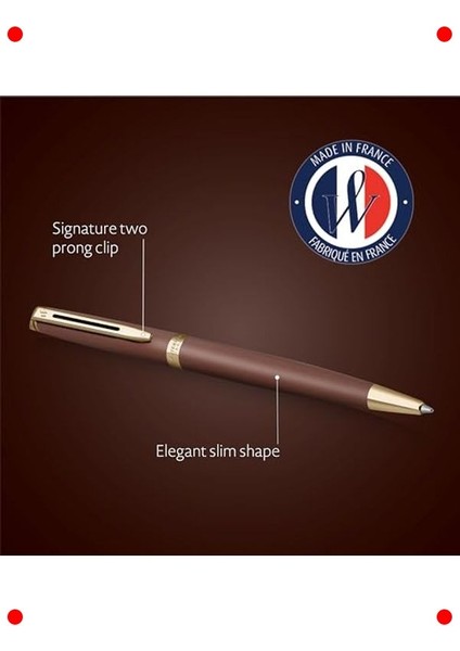 Metalik Bakır Rengi Tükenmez Kalem modelleri