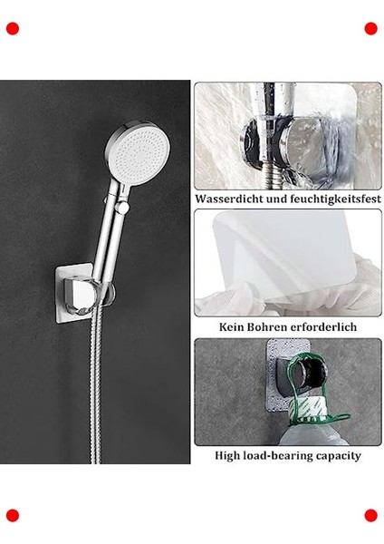 Krom Kaplama Duş Başlığı Tutucu - Ayarlanabilir Mafsal fırsatları