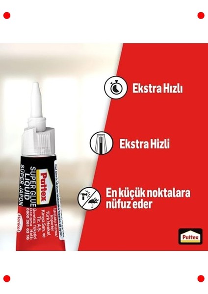 Süper Güçlü Hızlı Yapıştırıcı - Çok Amaçlı 10G fırsatları