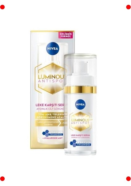 Leke Karşıtı ve Aydınlatıcı Cilt Serumu 30ML