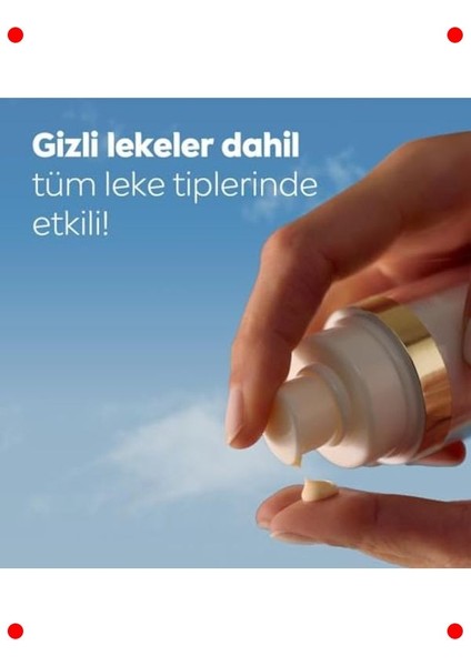 Leke Karşıtı ve Aydınlatıcı Cilt Serumu 30ML indirimleri