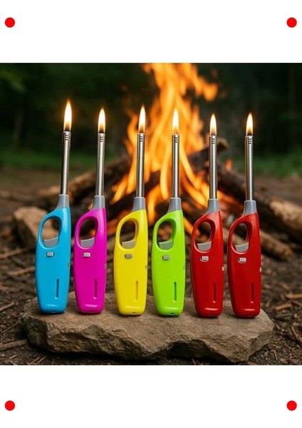 Uzun Güvenlik Kilitli Yeniden Doldurulabilir Çakmak modelleri