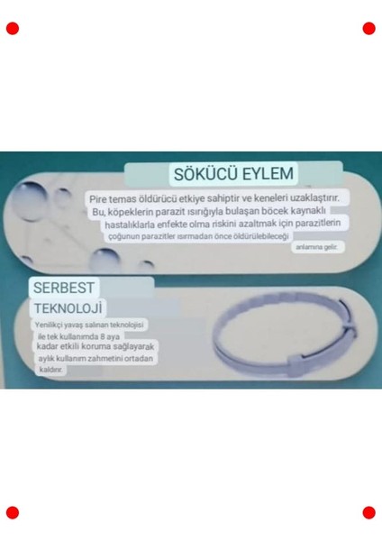 Kediler Için Kene, Pire ve Parazit Koruyucu Tasma indirimleri