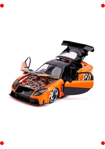 Detaylı Model Araba 1:24 Ölçek Koleksiyoncu Serisi modelleri