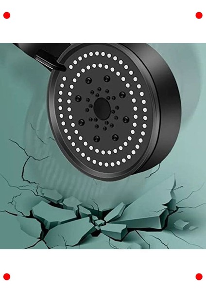 Siyah Turbo Fan El Duşu - Yüksek Basınçlı fırsatları