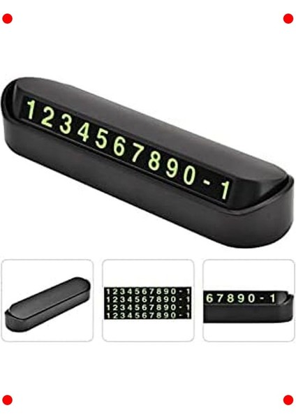 Fosforlu Araç Içi Park Numaratörü modelleri