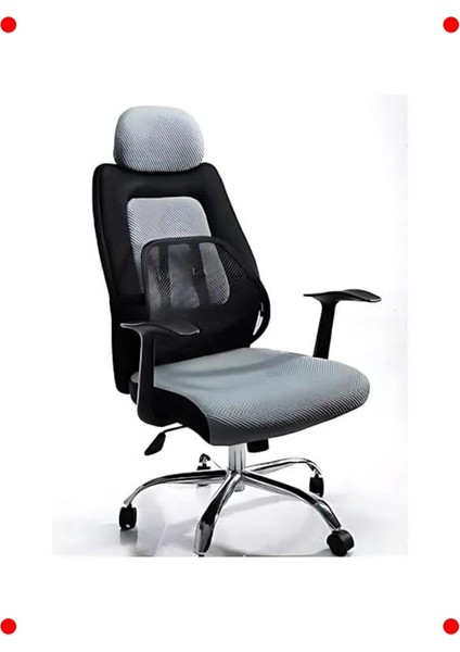 Ortopedik Fileli Sırt ve Bel Destek Minderi