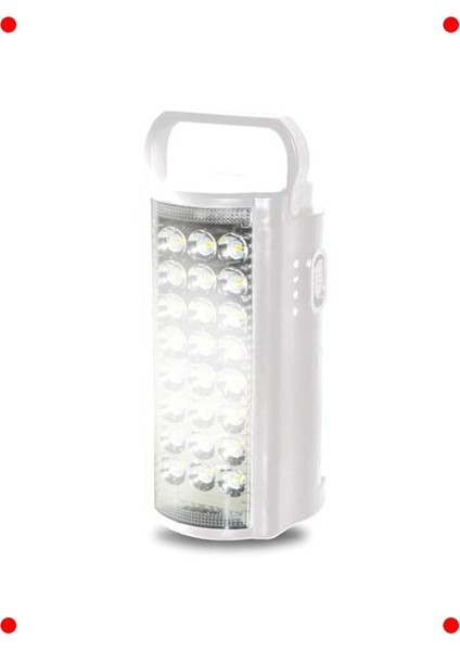 24 LED Taşınabilir Kamp Feneri & Işıldak