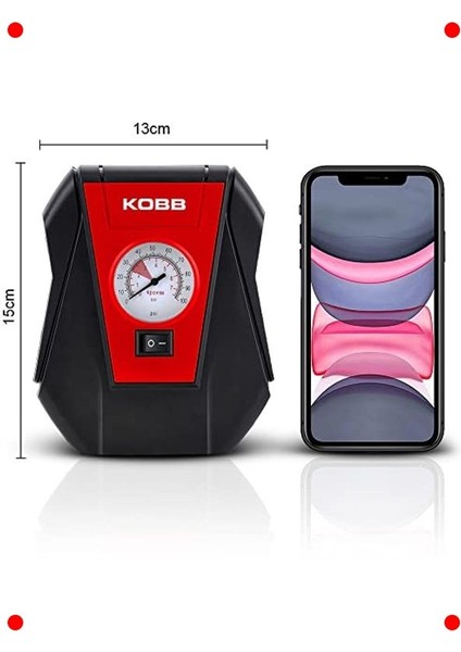 12V Analog Lastik Şişirme Pompası (100 Psı) fırsatları