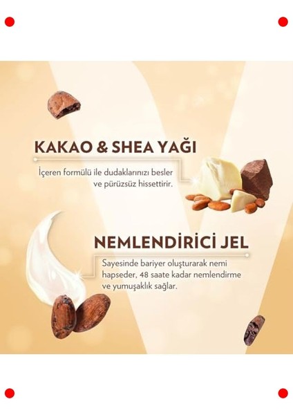 Kakao Yağlı Dudak Bakım Kremi (4.8 Gr) fırsatları