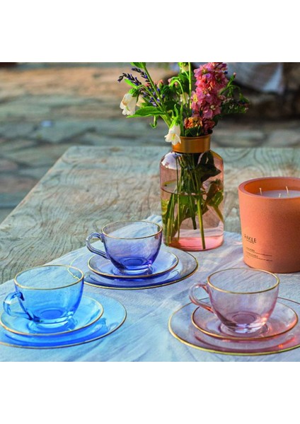 Five O'clock 2'li Çay Fincan Seti - Mor - 240 ml fiyatları