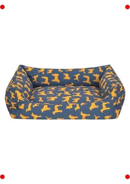 Konforlu Köpek Yatağı - M Beden, 60X70 cm