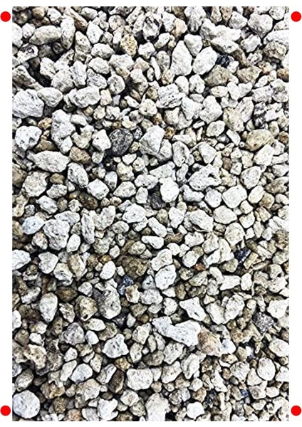 Volkanik Pomza Taşı 4-8 mm 5 Litre Tarım ve Bahçe Için